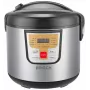 Brock MC 1000 multikuchárka, 5L, 900W, 10-in-1, LED displej, čierna/strieborná