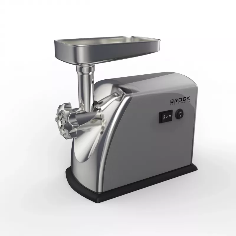 Brock MG 1601 SS mlynček na mäso 1400W, červená/oceľ