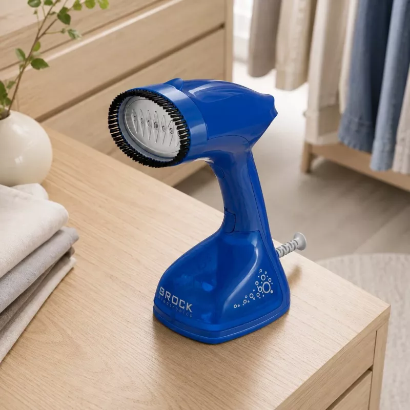 Brock PSI 2201 BL parná žehlička 1600 W keramická žehliaca plocha 200 ml modrá