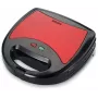 Brock SSM 2003 RD 3-in-1 sendvičovač, vaflovač a gril, 750 W, čierna/červená