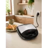 Brock SSM 2004 SS 3-in-1 sendvičovač, vaflovač a orechovač, 750W, čierna/nehrdzavejúca oceľ