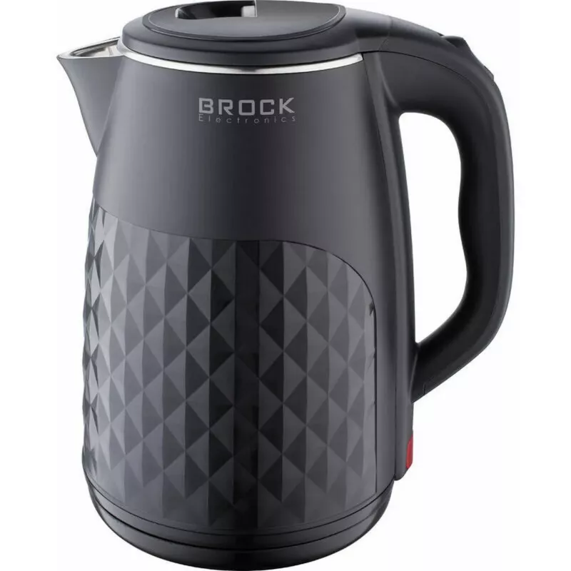 Brock WK 0618 BK elektrická kanvica s dvojitou stenou 1,8L 1500W, čierna