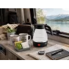 Brock WK 0904 BK skladacia cestovná kanvica 0,5L 500W, čierna/biela
