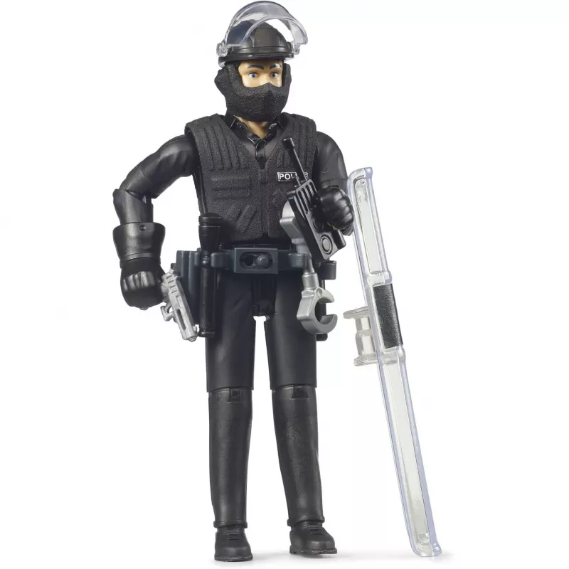 BRUDER bworld Police Special Forces akčná figúrka