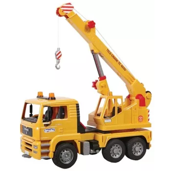 Bruder MAN TGS smetiarske auto 1:16 žlté 02754