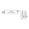 Brumberg 17251000 LED driver DALI obdĺžnikový biely 80W 230V 24V