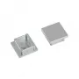 Brumberg 53039260 sada koncoviek pre QUALITYFLEX LED profily, strieborná, plast