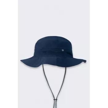 BUFF Bonney Explore Solid Navy recyklovaný polyester šiltovka