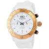 BULTACO H1PW43C-CW1 dámske analógové quartzové hodinky 43 mm biely kožený remienok