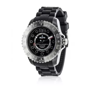 BULTACO pánske BLPB45A-CB2 45 mm quartz analógové hodinky čierna silikón