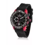 BULTACO MAN H1PR43C-CB1 43 mm analógové quartz hodinky čierna koža