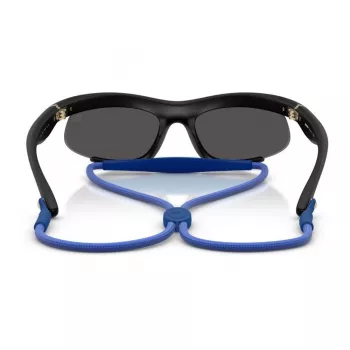 Burberry BE4462-345287 dámske slnečné okuliare, geometrické, transparentný sivý acetát, tmavosivé sklá, 64/20/125 mm
