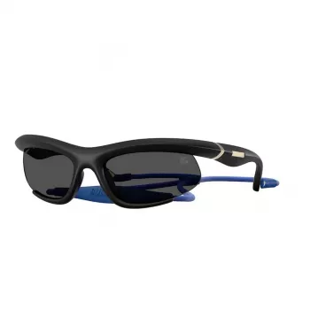 Burberry BE4462-345287 dámske slnečné okuliare, geometrické, transparentný sivý acetát, tmavosivé sklá, 64/20/125 mm