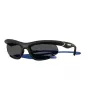 Burberry BE4462-345287 dámske slnečné okuliare, geometrické, transparentný sivý acetát, tmavosivé sklá, 64/20/125 mm
