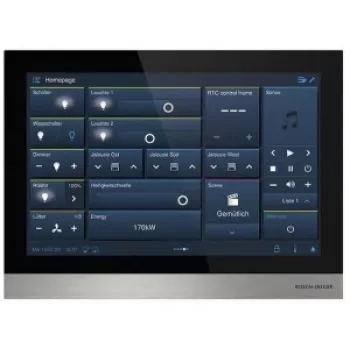 Busch-Jaeger IP touch 10 LAN/WLAN H8237-4B-03 Smart Home ovládací panel, 10,1 palcový dotykový displej, čierna 2TMA130050B0058