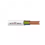BVV-LL 3-žilový 1,5 mm² biely PVC pevný inštalačný kábel 25 m rolka