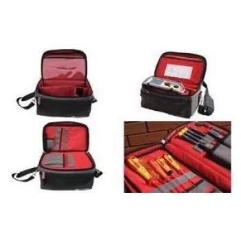 C.K Tools Magma taška na náradie pre meracie prístroje a príslušenstvo, polyester, 27 priehradiek a držiakov (MA2638)