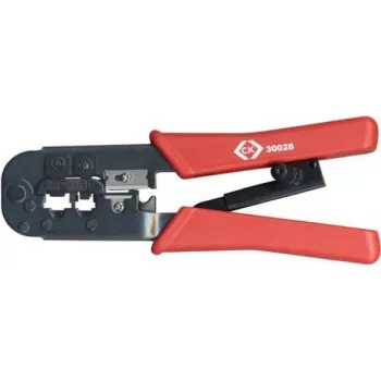 C.K Tools račňové krimpovacie kliešte pre modulárne konektory, 250 mm (430028)