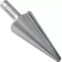 C.K Tools T3014 HSS stupňový vrták 6-26 mm, 10 stupňov, stopka s 3 plochami, 80 mm dĺžka
