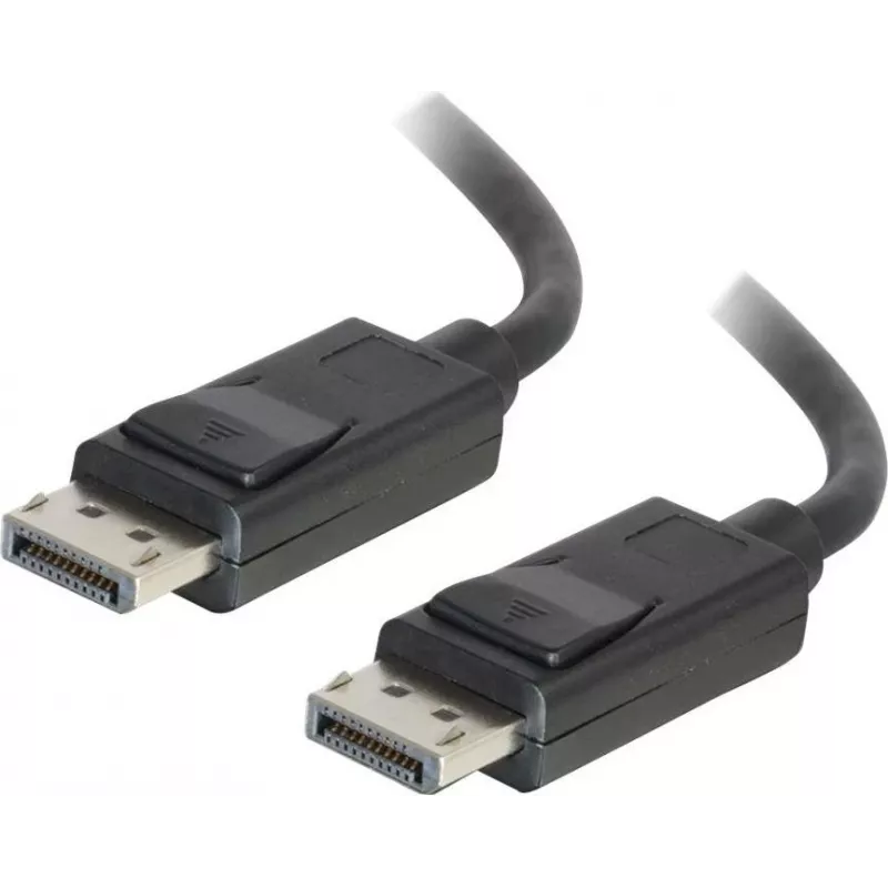 C2G 5,0 m DisplayPort kábel so zaistením, konektor-konektor, čierny 84403