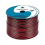 CABLETECH CCA reproduktorový kábel 2,5 mm čierno-červený 2-žilový plochý bulk rolka