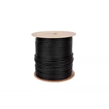 CABLETECH Koaxiálny kábel F690 BV+GEL ČIERNY 305m