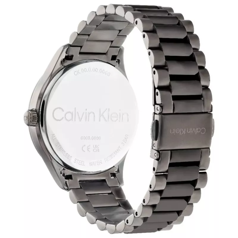 Calvin Klein Man 25200164 40mm quartz hodinky nerezová oceľ mesh čierny ciferník