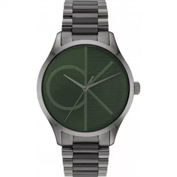 Calvin Klein Man 25200164 40mm quartz hodinky nerezová oceľ mesh čierny ciferník