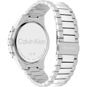 Calvin Klein pánske hodinky Minimal Extension 25200115 44mm nerezová oceľ mesh