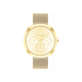 CALVIN KLEIN dámske hodinky Minimal Extension 25200339 38,5 mm strieborná oceľ mesh
