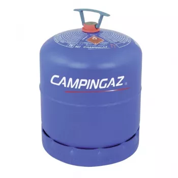 Campingaz R907 prázdna opakovane plniteľná butánová plynová fľaša 2,75 kg – oceľovo modrá