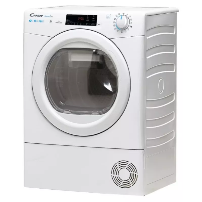 Candy CSOE H7A2TE-S samostatná sušička s tepelným čerpadlom, 7 kg, A++, Wi-Fi, biela