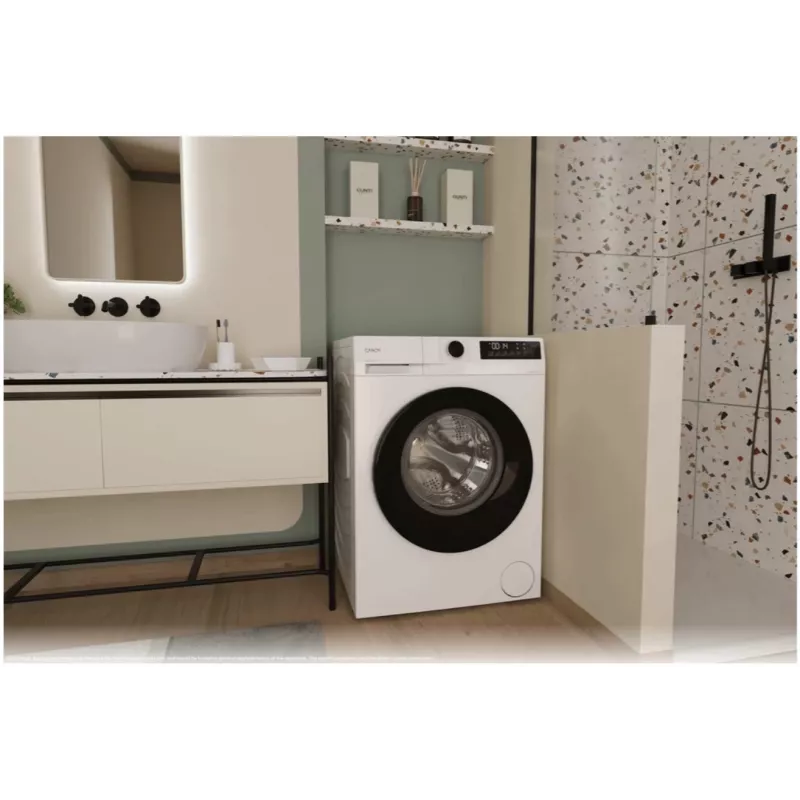 Candy GD 39B8-S voľne stojaca predná práčka, 9 kg, 1300 ot/min, A+++, NFC, biela