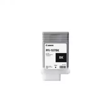 Canon PFI-107BK originálna čierna atramentová kazeta 130ml (6705B001AA)