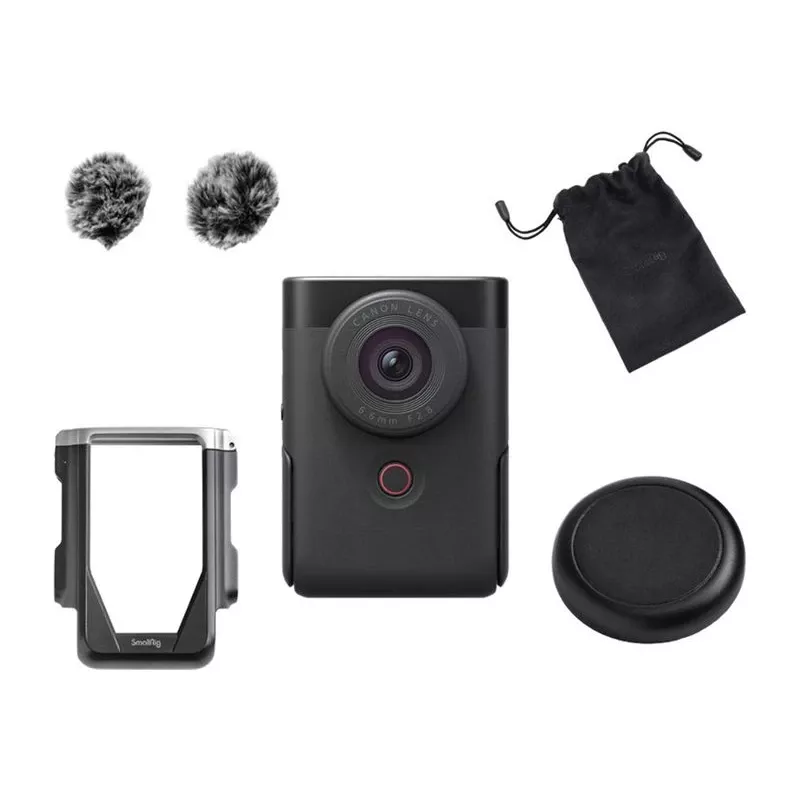 Canon PowerShot V10 čierny Vlogging Kit 4K UHD 1