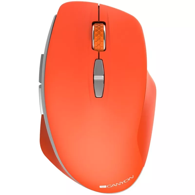 Canyon 2.4 GHz bezdrôtová myš so 7 tlačidlami DPI 800/1200 červená