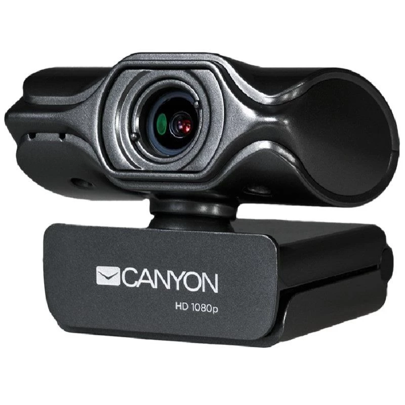 Canyon C6 2K Ultra Full HD 3.2MP webkamera s USB 2.0, čierna