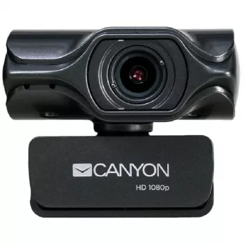 Canyon C6 2K Ultra Full HD 3.2MP webkamera s USB 2.0, čierna
