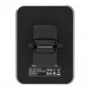 CANYON CH-15 Držiak do auta a bezdrôtová nabíjačka MegaFix, 15W, USB-C, čierna