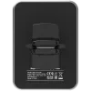 CANYON CH-15 Držiak do auta a bezdrôtová nabíjačka MegaFix, 15W, USB-C, čierna