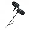 CANYON EP-3 in-ear headset s mikrofónom, 1,2m plochý kábel, tmavosivá