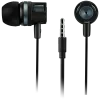 CANYON EP-3 in-ear headset s mikrofónom, 1,2m plochý kábel, tmavosivá