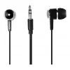 CANYON EPM-01 in-ear káblový headset s mikrofónom, 1,2 m kábel, čierny