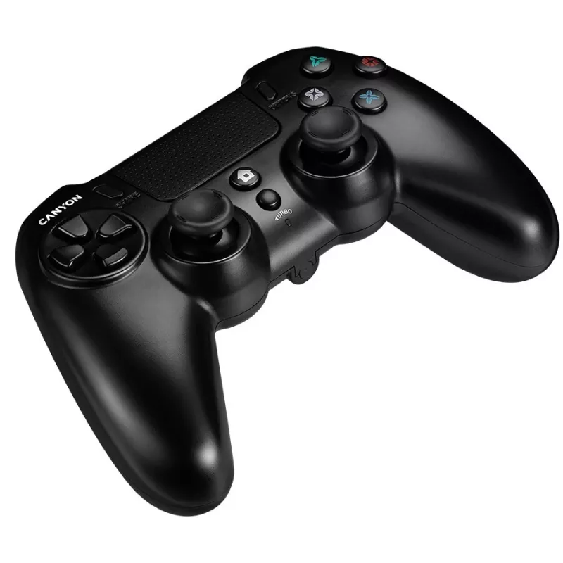 Canyon herný bezdrôtový gamepad GP-W5 s touchpadom pre PS4 čierny