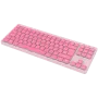 CANYON klávesnica OnType 10 Low Profile EN káblová ružová