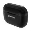 Canyon TWS-3 True Wireless Bluetooth slúchadlá s nabíjacím puzdrom, čierne