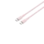 CANYON kábel USB-C na USB-C 60W 1m silikón Pink Sand