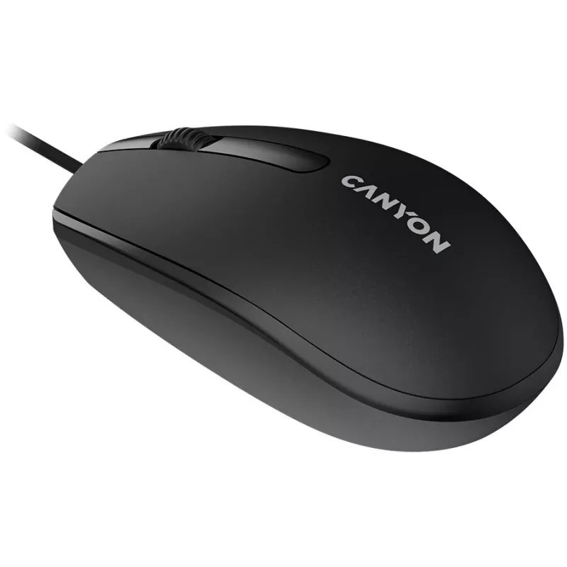 Canyon káblová myš M-10 s 3 tlačidlami čierna