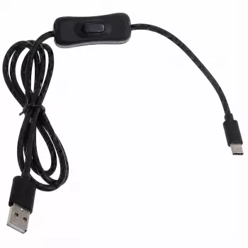 Captiva USB-C na USB-C kábel 2m 100W čierny