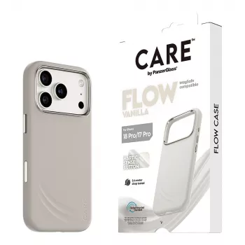 CARE by PanzerGlass Flow Case Vanilla s MagSafe pre iPhone 17 Pro